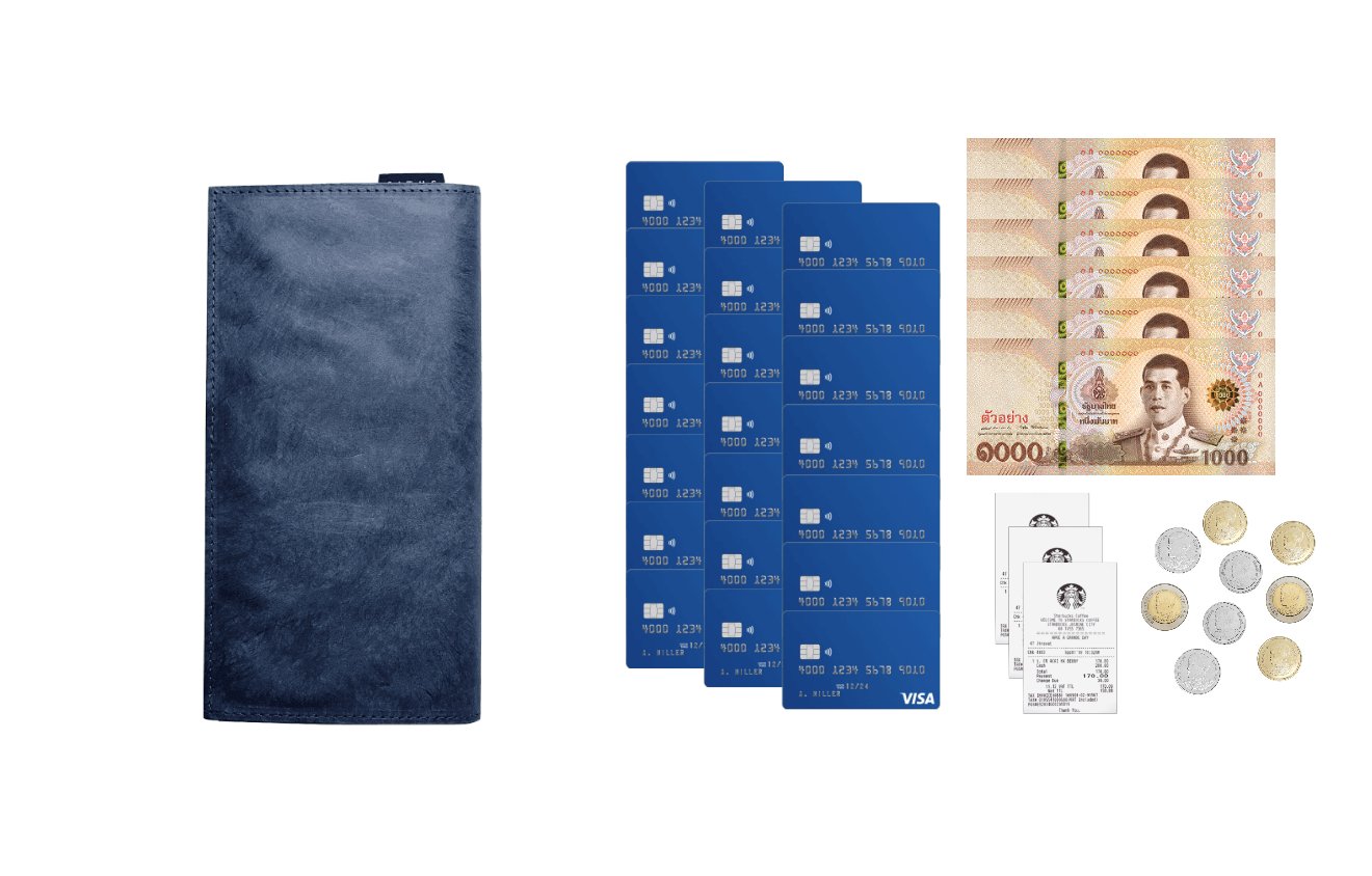 SITUS LONG WALLET TYVEK®