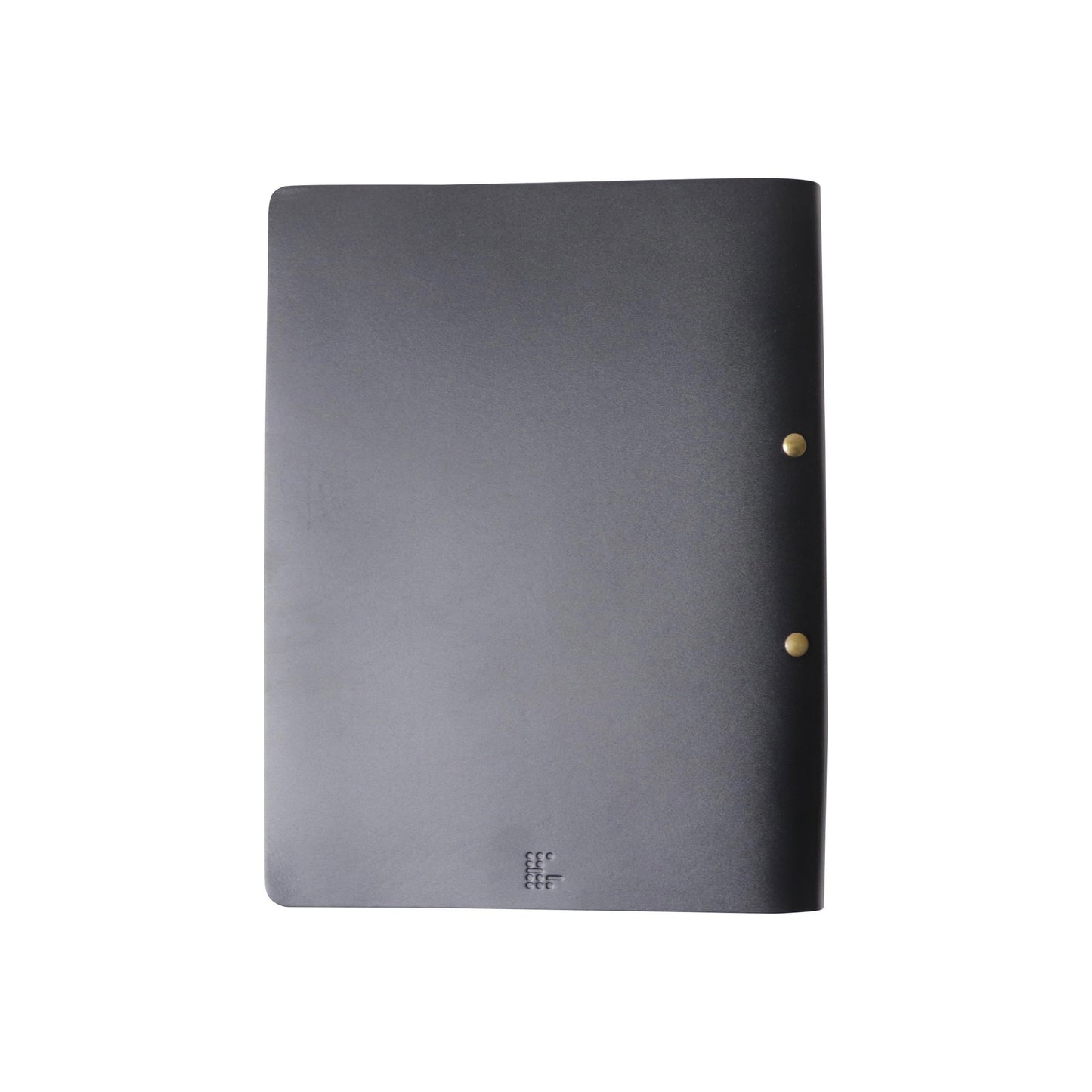 2-Post Leather Binder / Black