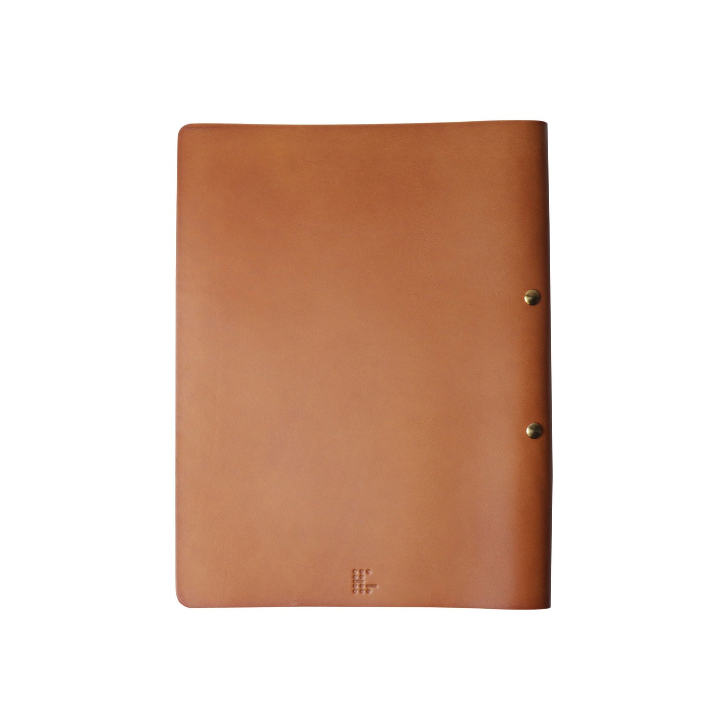 2-Post Leather Binder / Brown