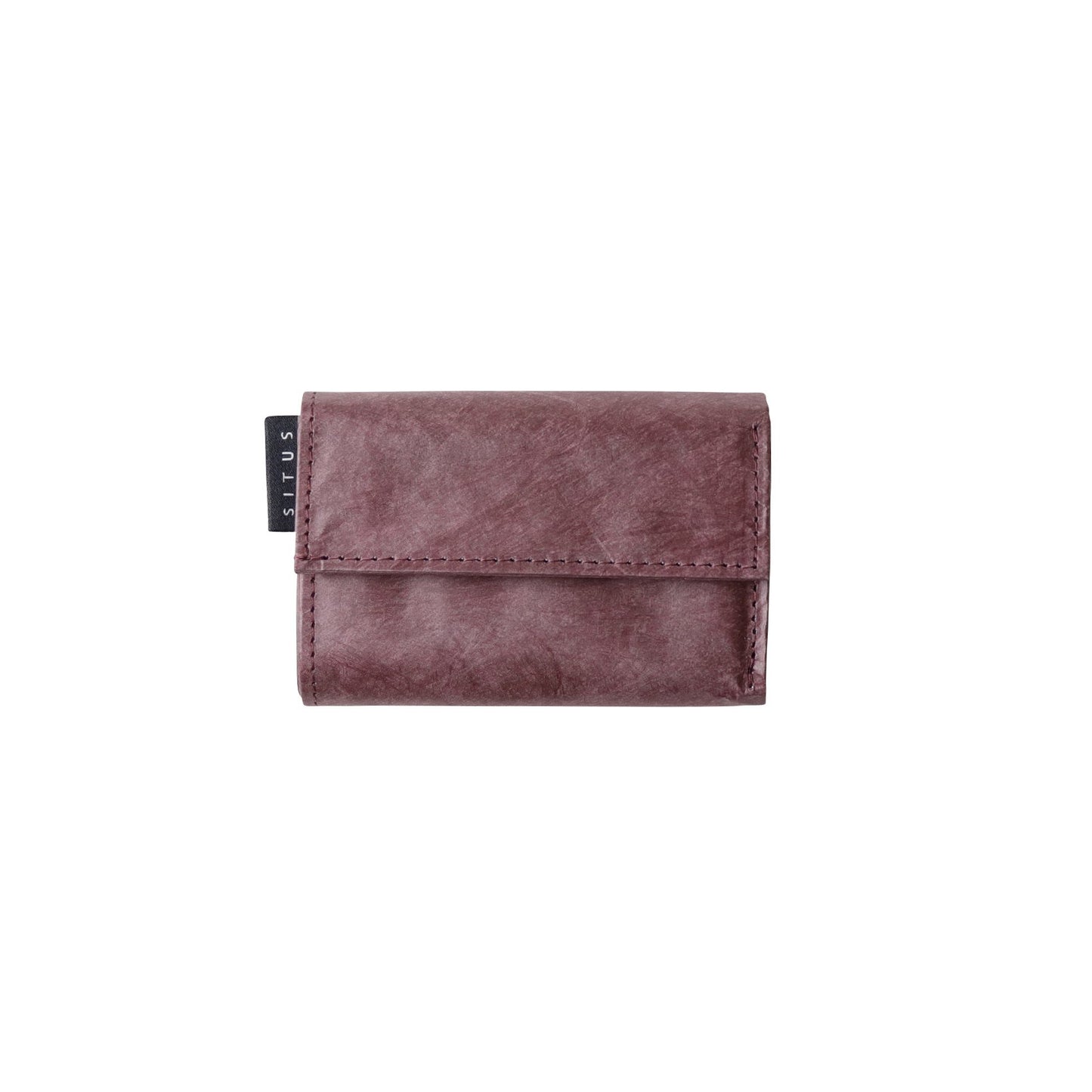 SITUS Minimalist Wallet / Dark Red