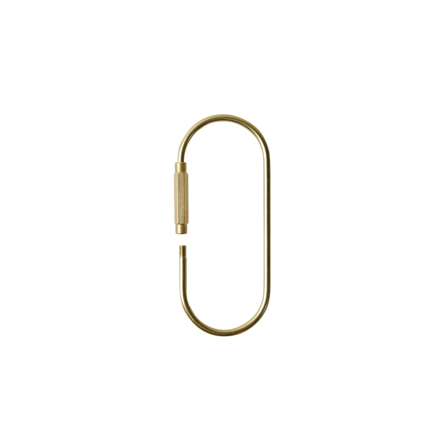 SITUS Brass Screw Lock Keychain / Pill Shape