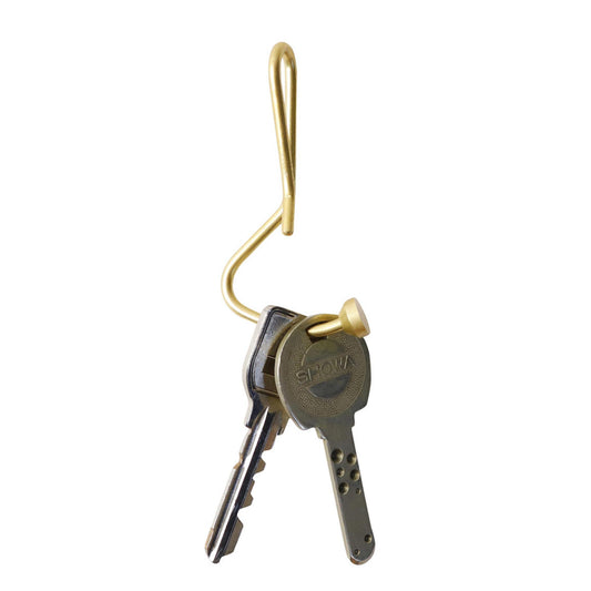 SITUS Brass Screw Lock Keychain / Belt Shape