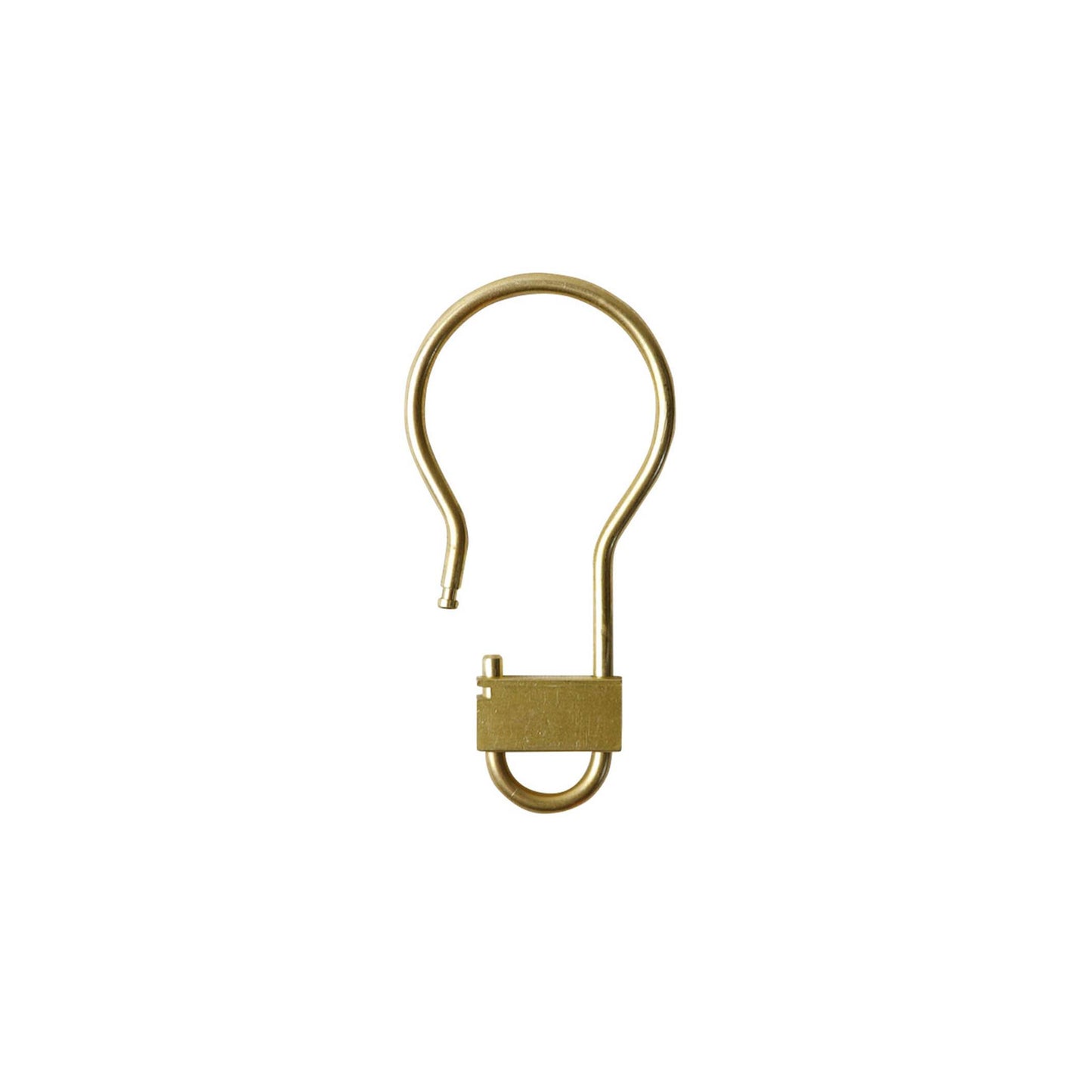 SITUS Brass Screw Lock Keychain / Light Bulb Shape