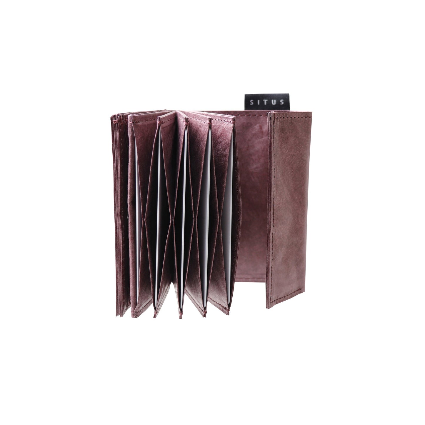 SITUS Minimalist Wallet / Dark Red