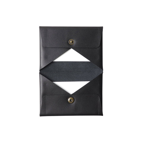 Leather Business Card Case / Black