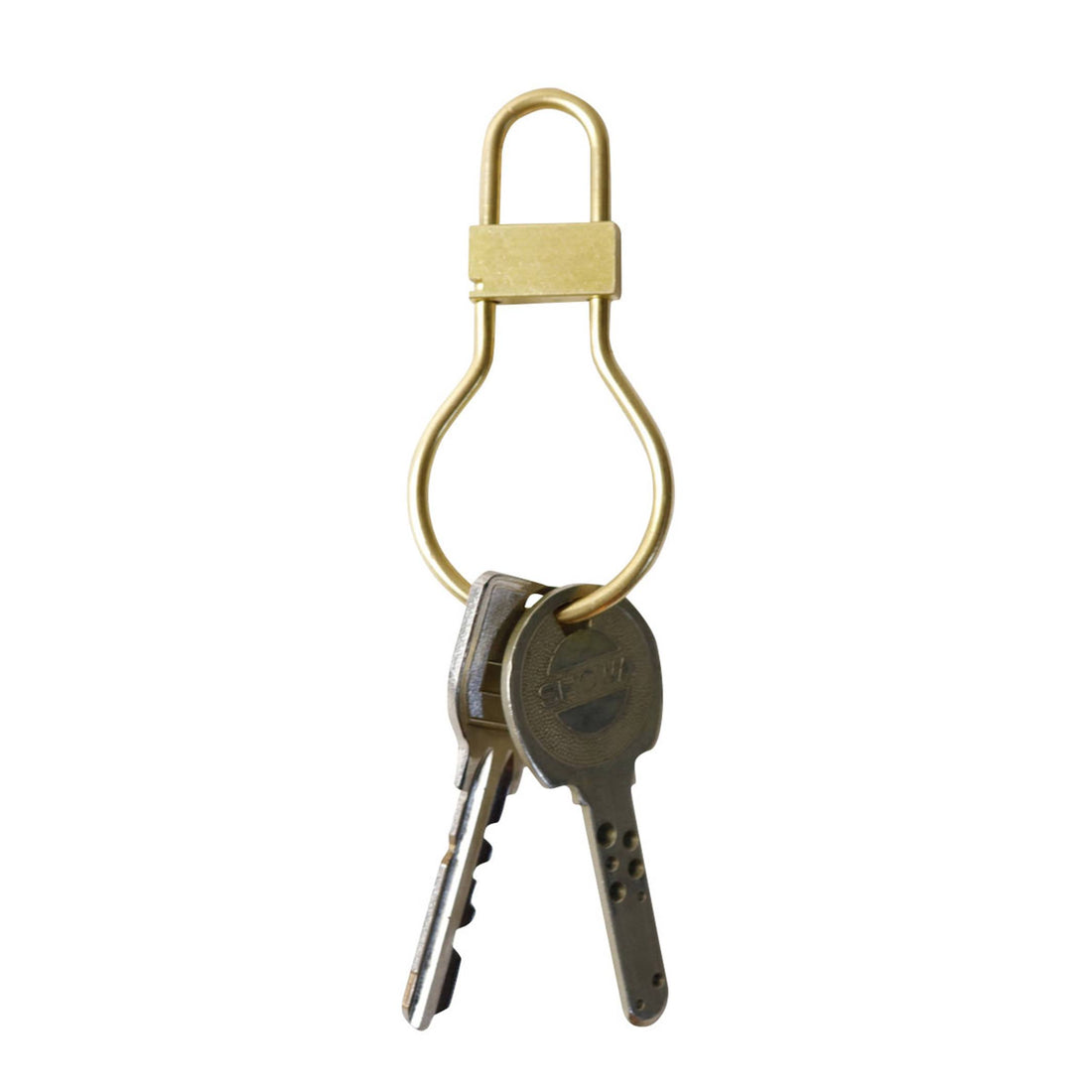 SITUS Brass Screw Lock Keychain / Light Bulb Shape SITUS.BANGKOK