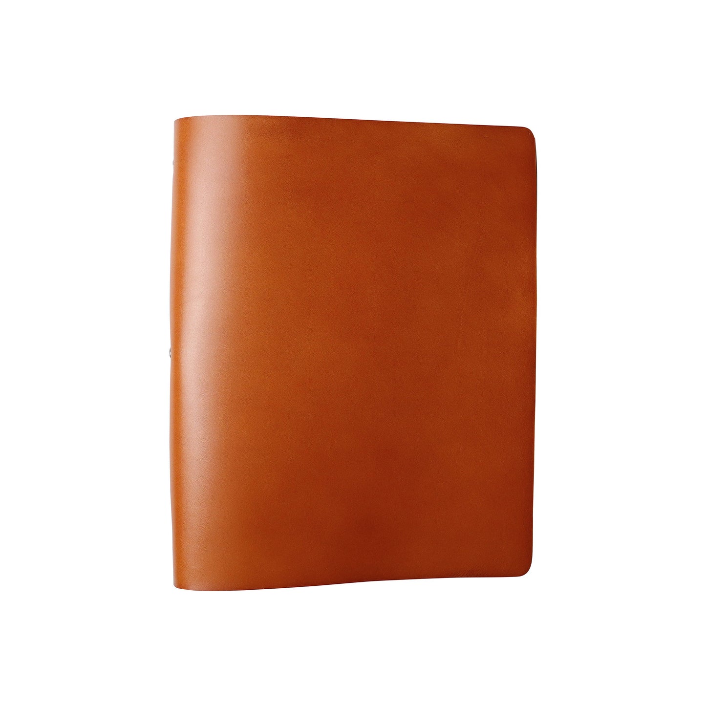 30-Ring Leather Binder / Brown