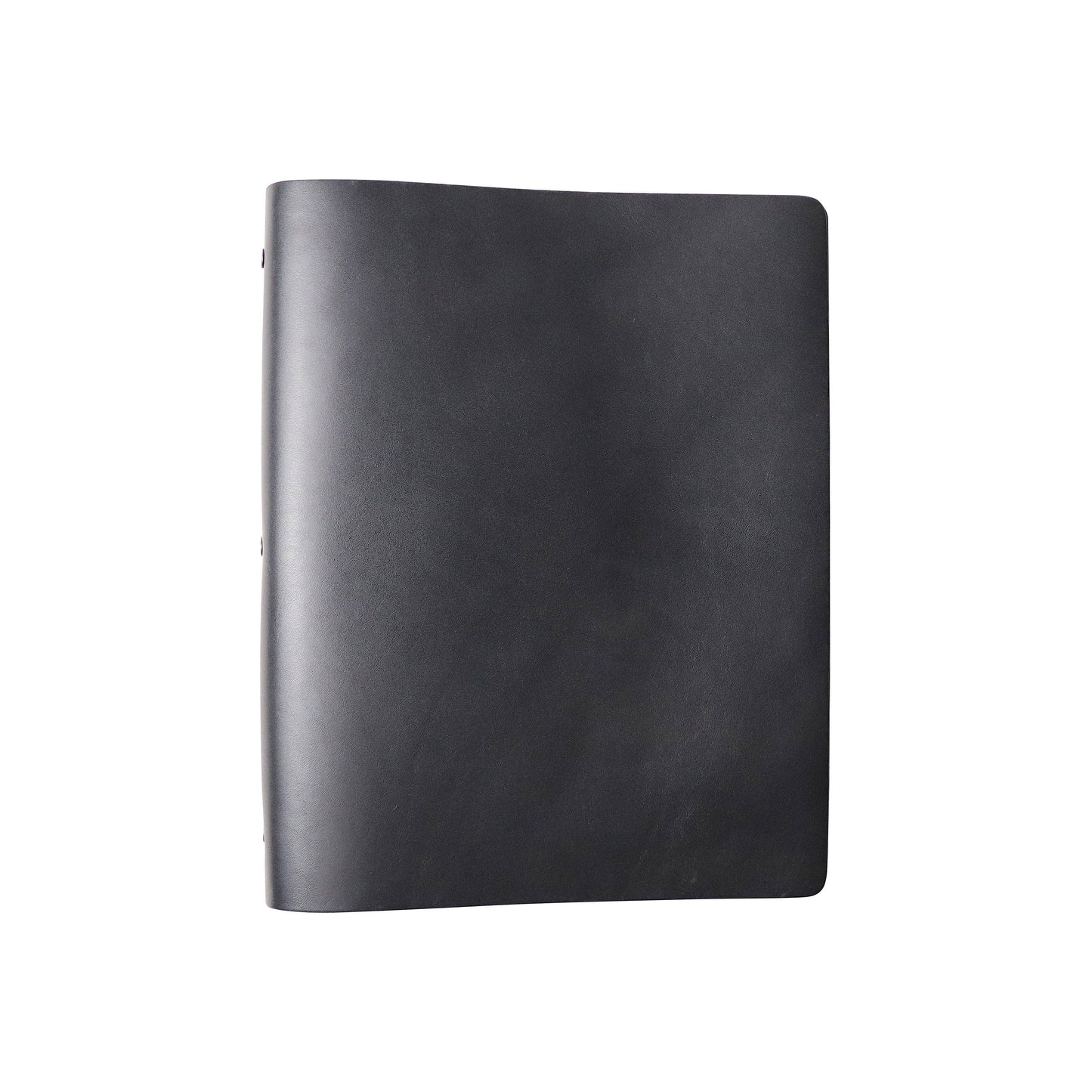 30-Ring Leather Binder / Black