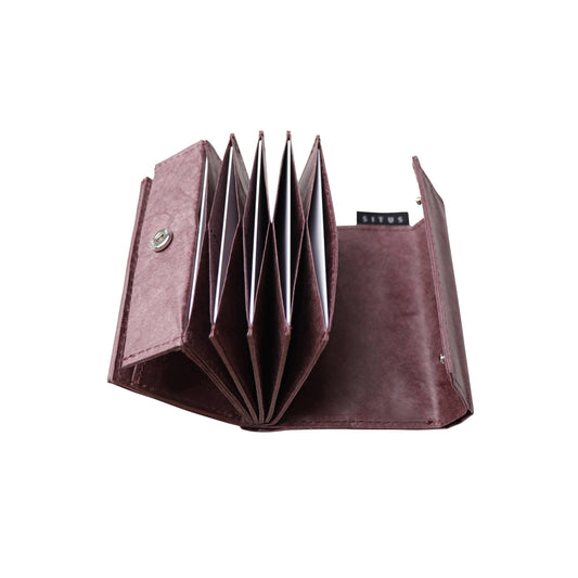 SITUS Minimalist Wallet / Dark Red