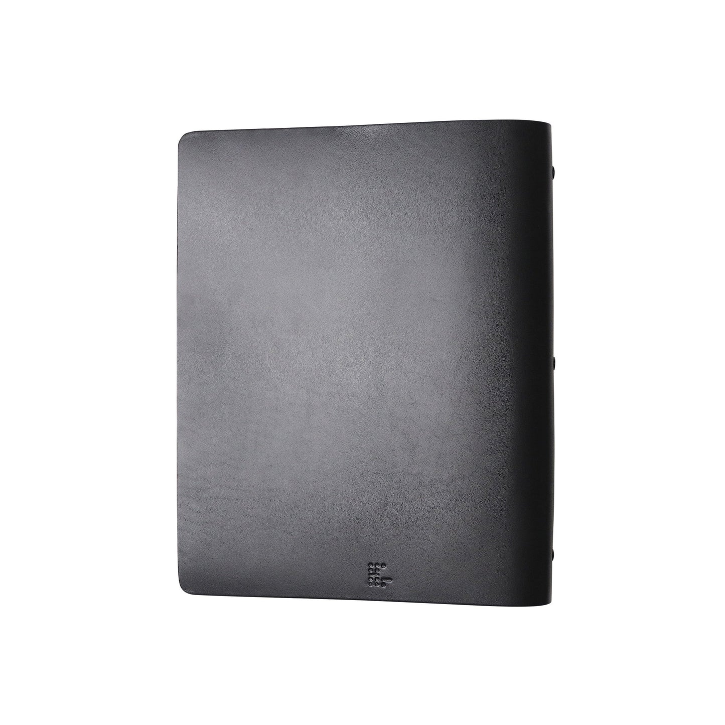 30-Ring Leather Binder / Black