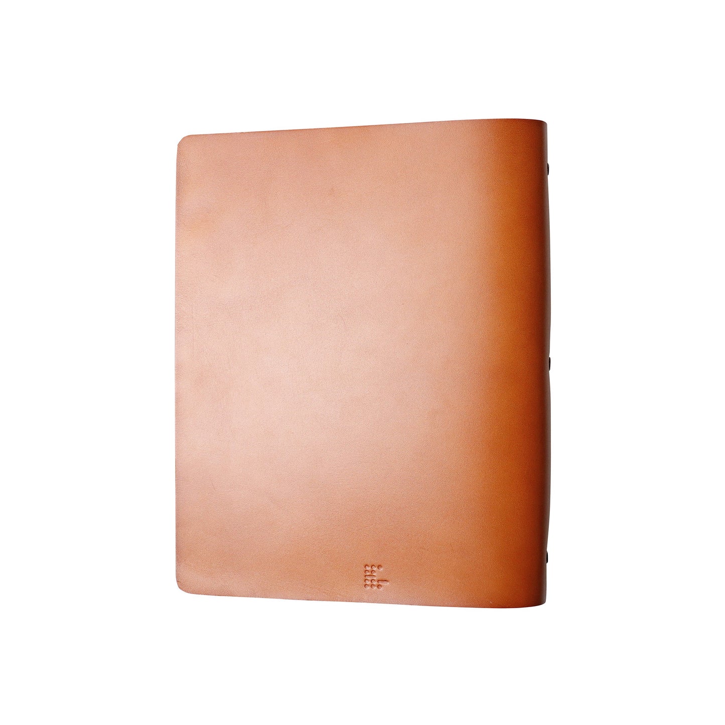 30-Ring Leather Binder / Brown