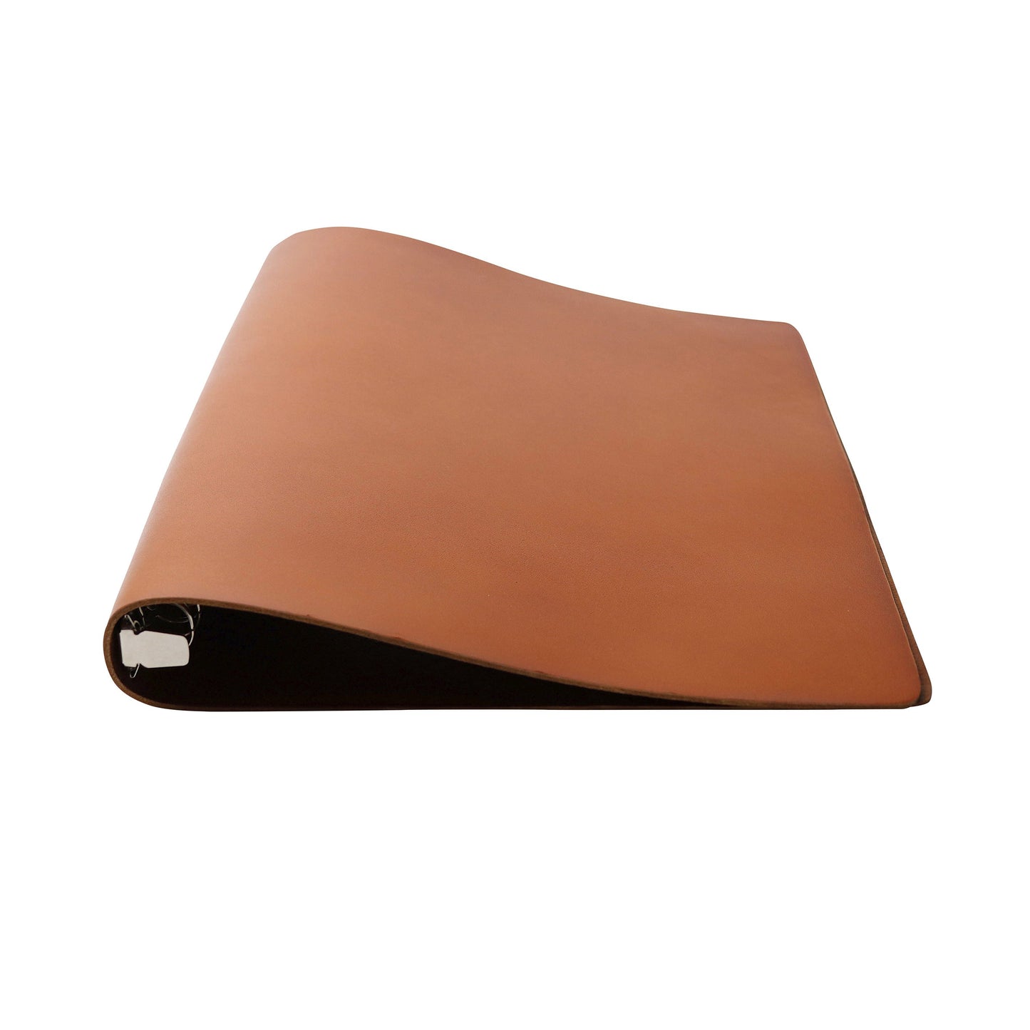 30-Ring Leather Binder / Brown