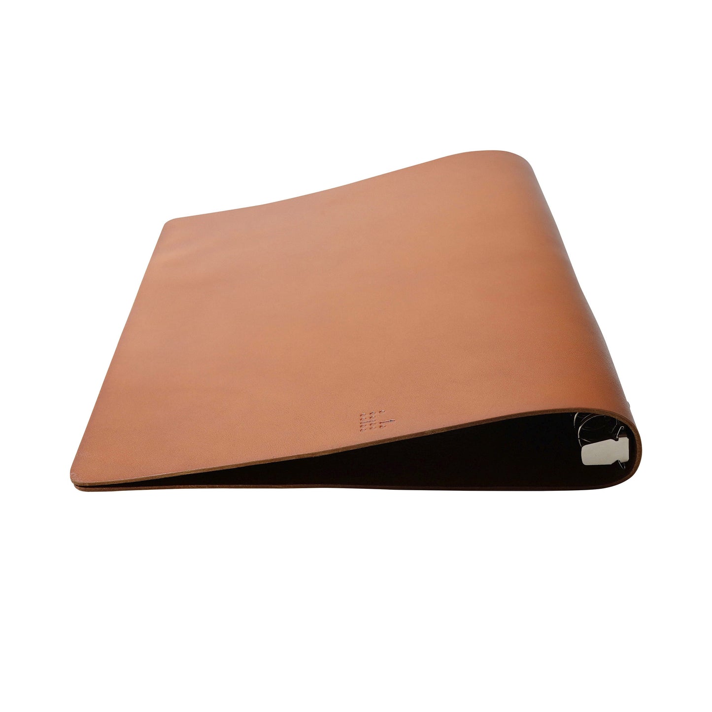 30-Ring Leather Binder / Brown